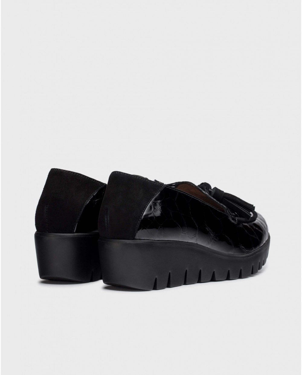 wonders Mocasines SIMONE Negros Rebajas top