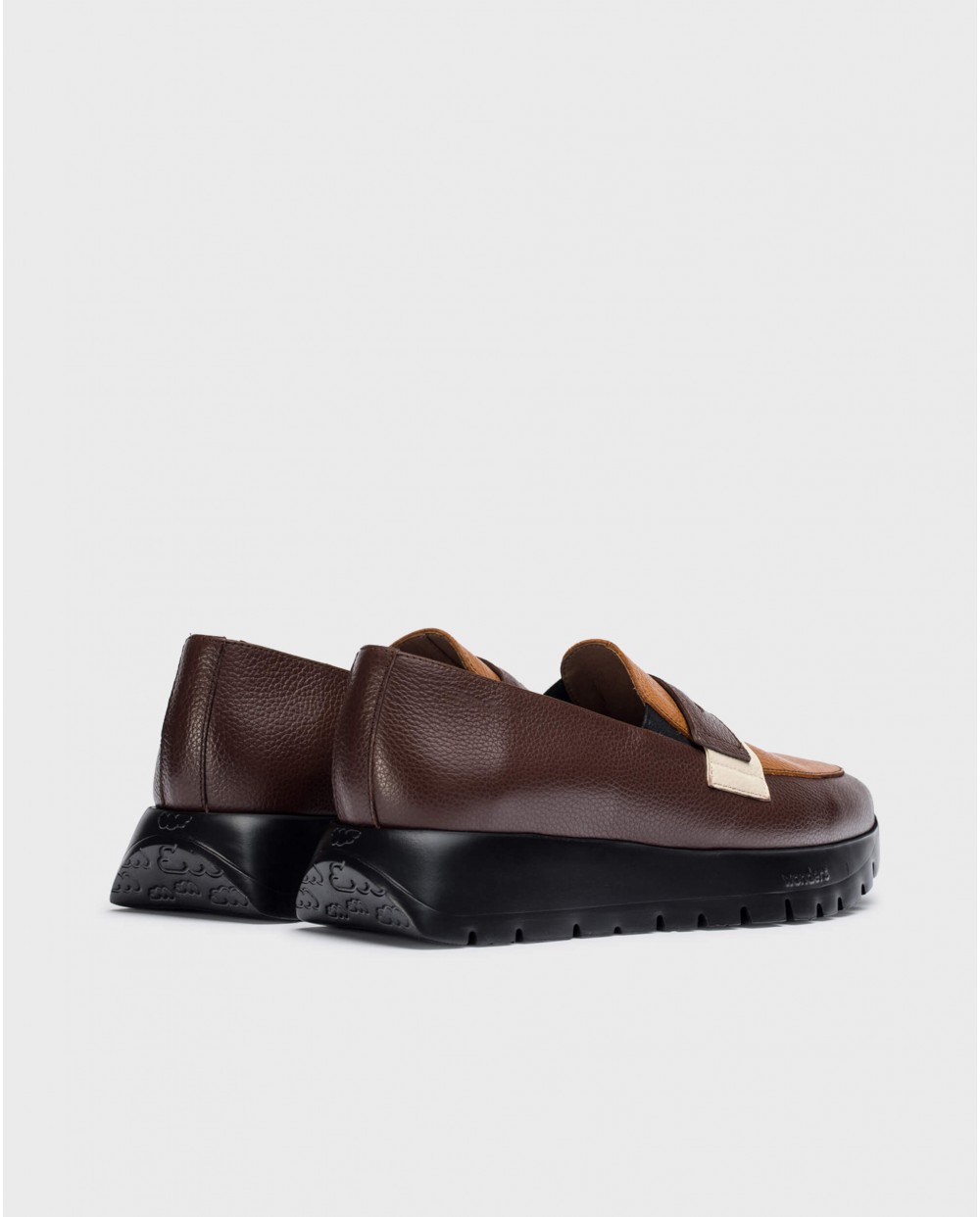 wonders Mocasines MATERIA Marrones Envío gratis