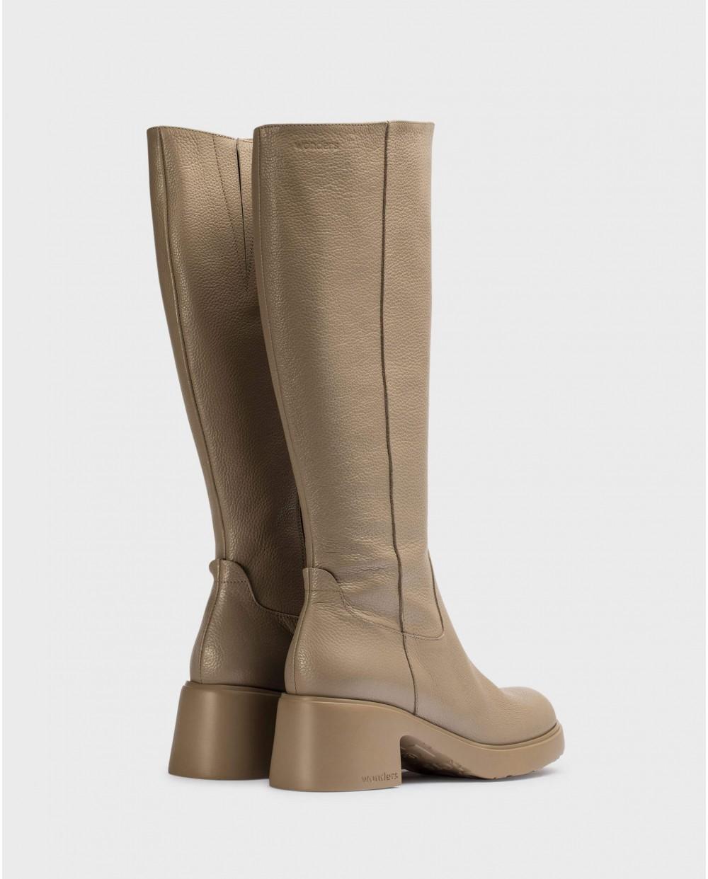 wonders Botas NOA Marrones Envío gratis