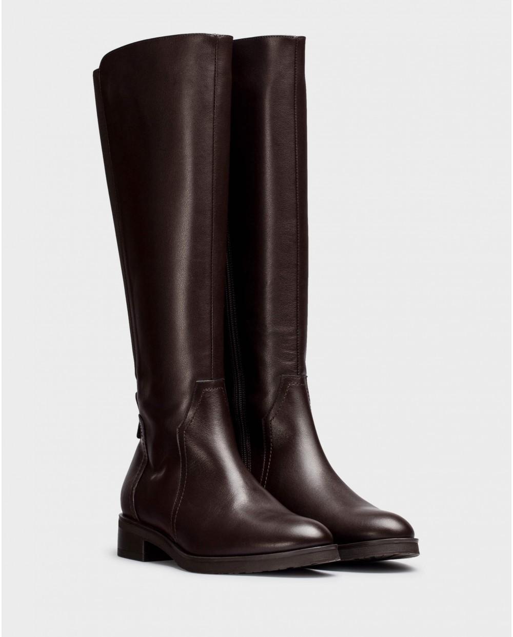 wonders Botas CORINA Marrones ÚLTIMAS EDICIONES