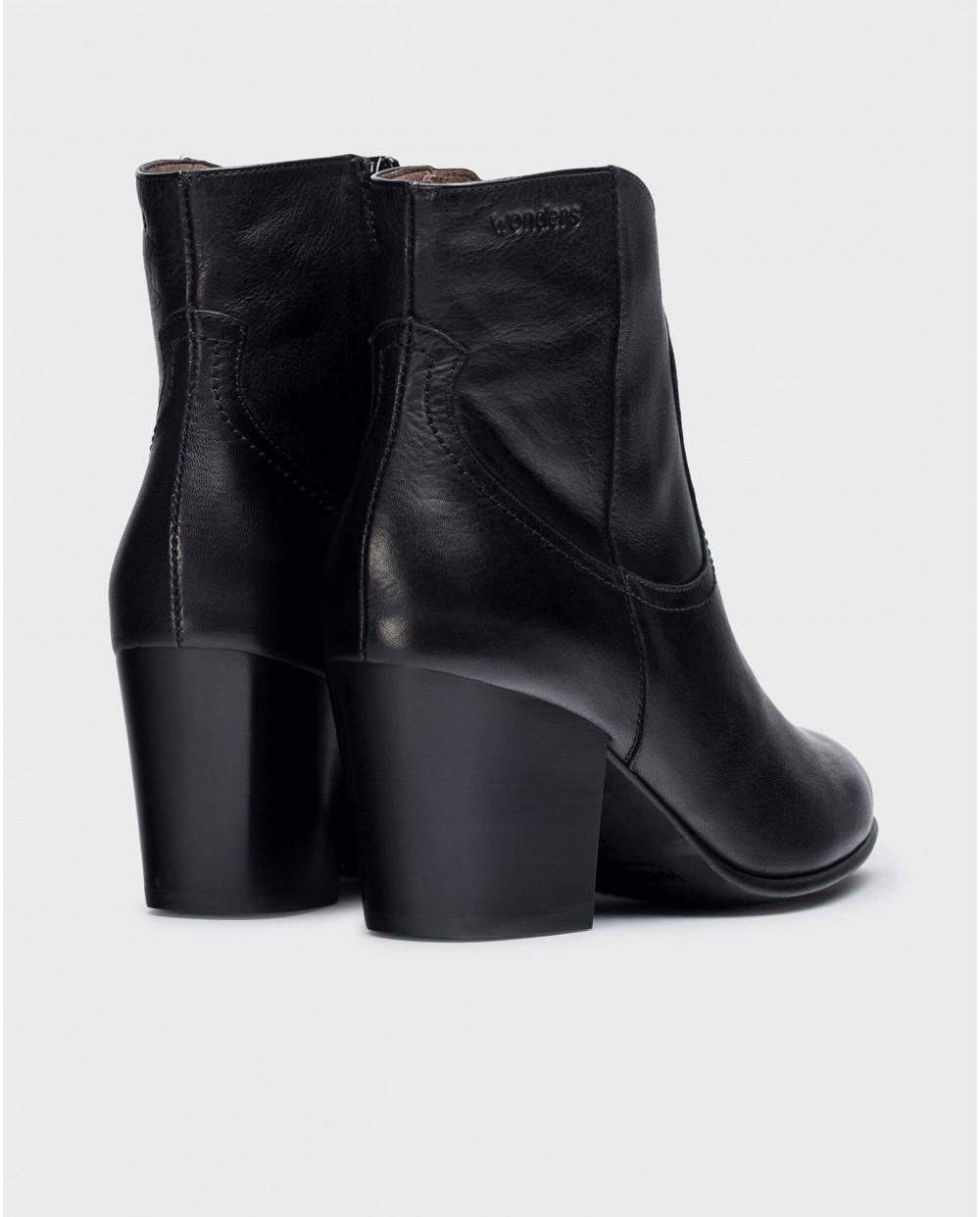 wonders Botines CANE Negros Precio de fábrica