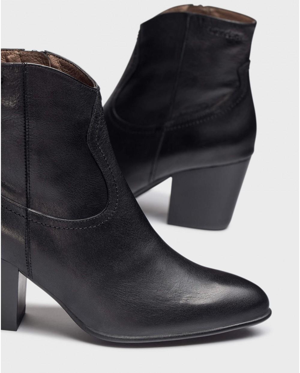 wonders Botines CANE Negros Precio de fábrica