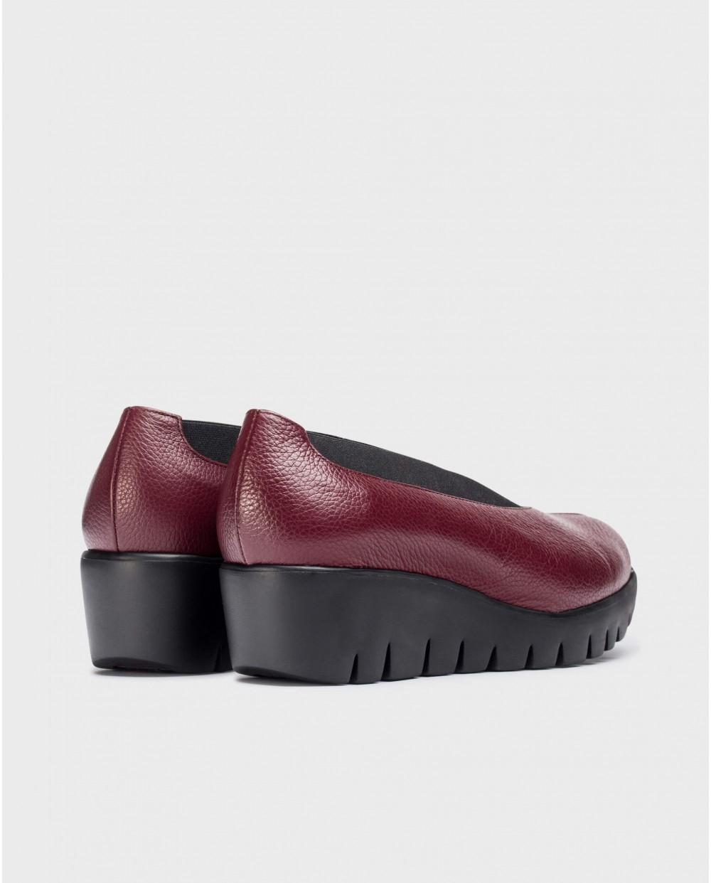 wonders Zapato AGADIR Burdeos En oferta