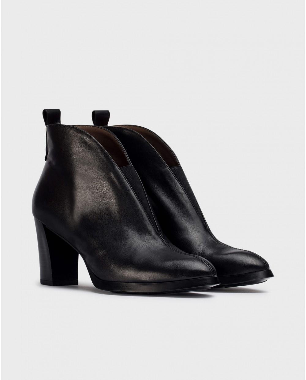 wonders Botines SORRENTO Negros Descuentos del mes