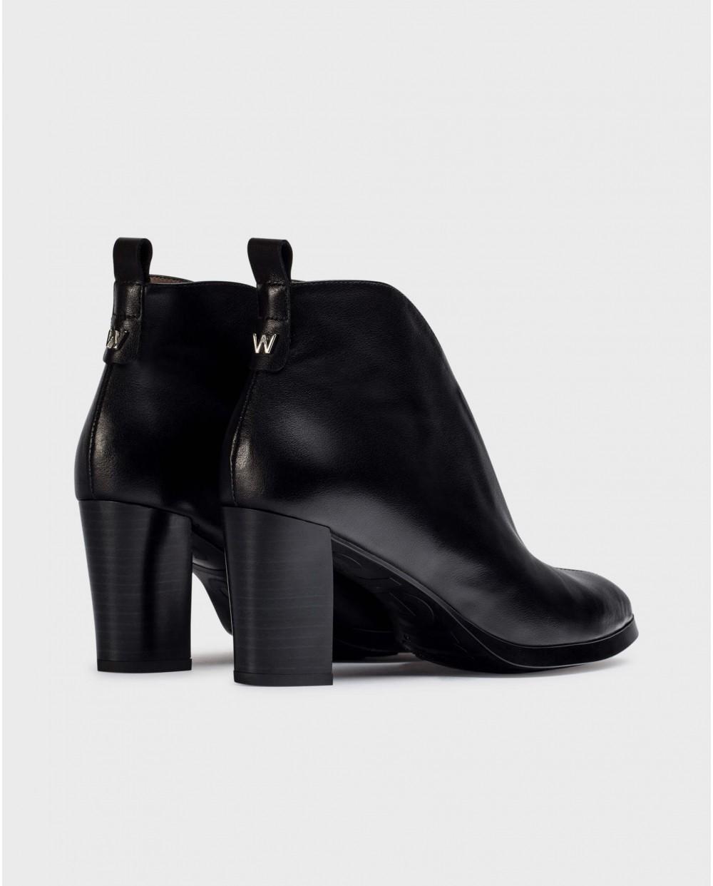 wonders Botines SORRENTO Negros Descuentos del mes