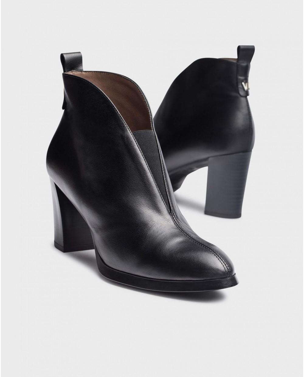 wonders Botines SORRENTO Negros Descuentos del mes