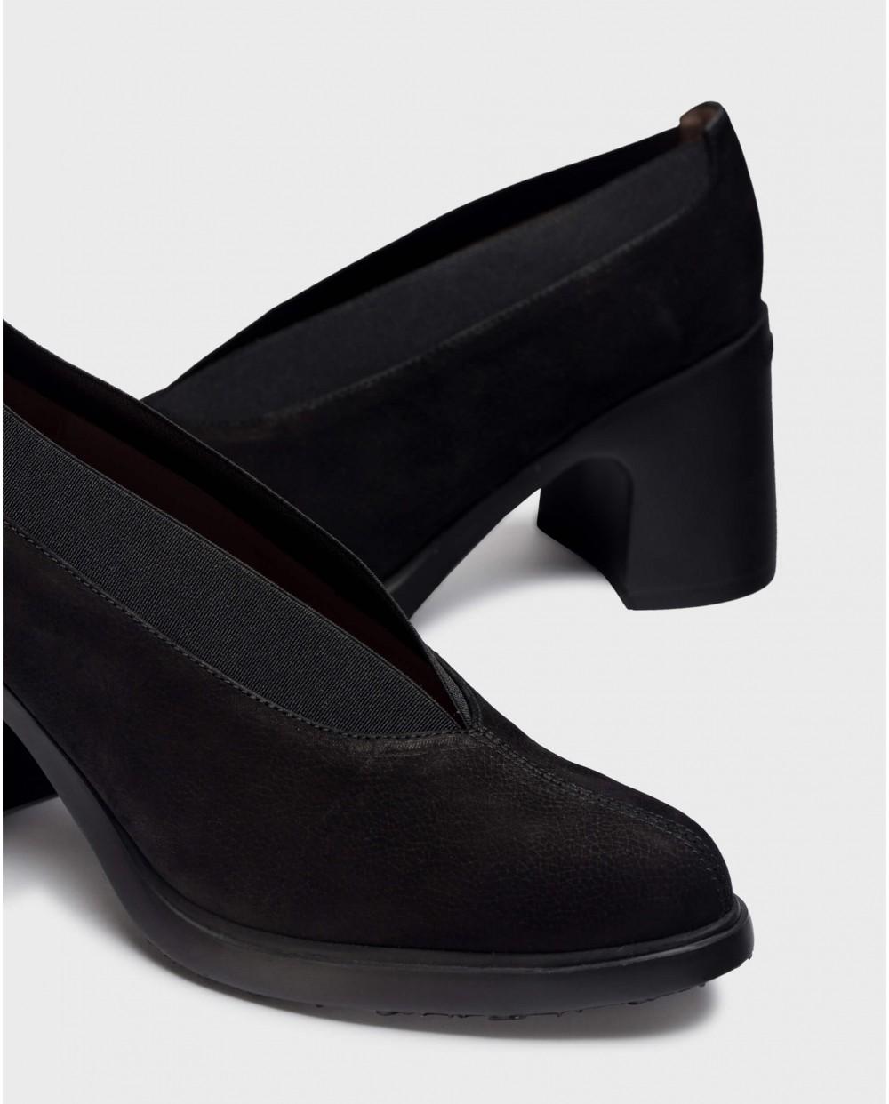 wonders Zapato DELICATE Negro Oferta exclusiva