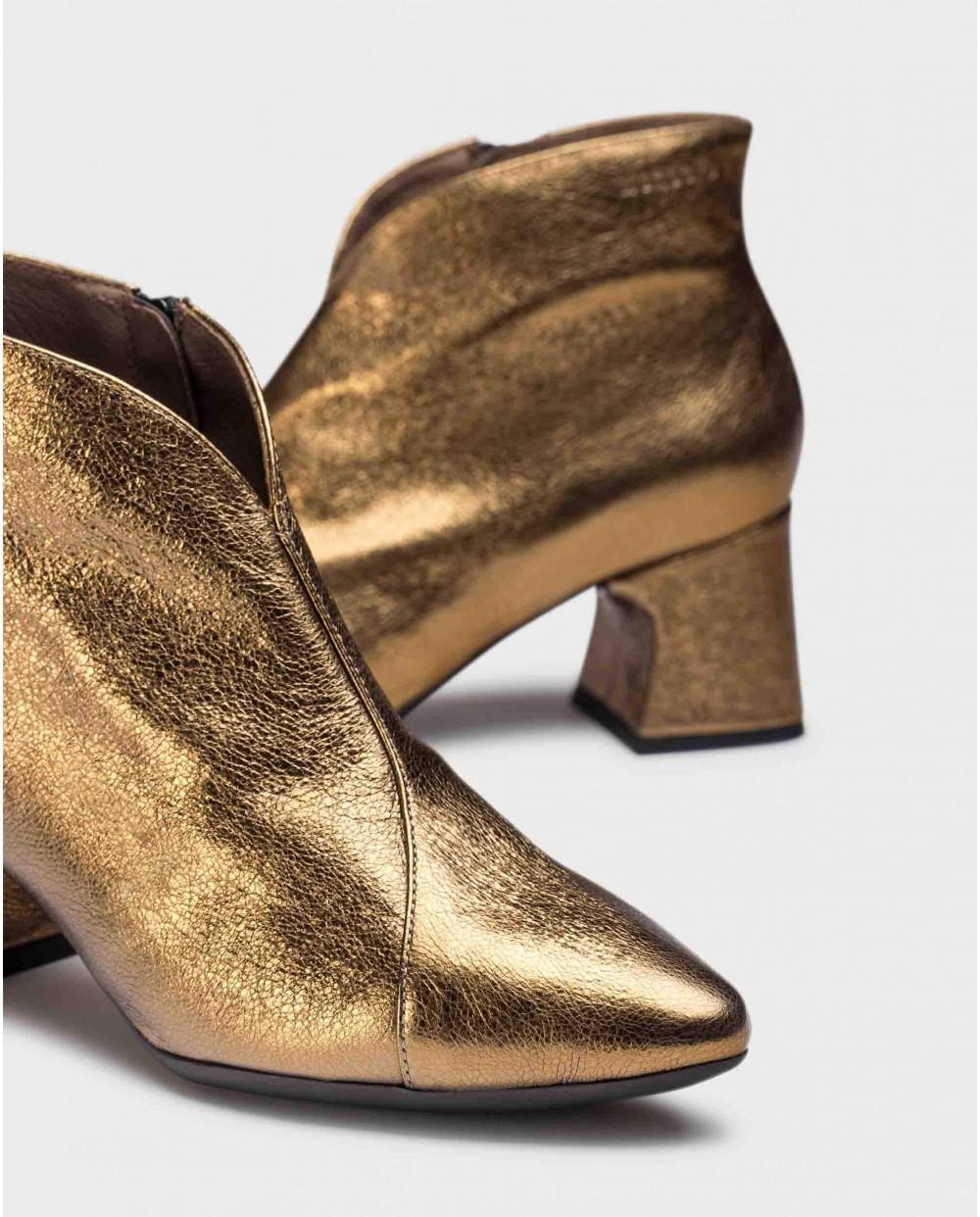 wonders Botines ELIOT Oro Devoluciones gratuitas