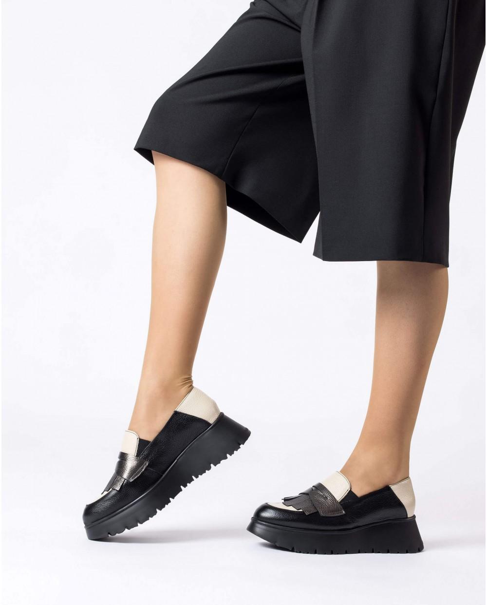 wonders Mocasines MEDIANOCHE Plomo Venta caliente