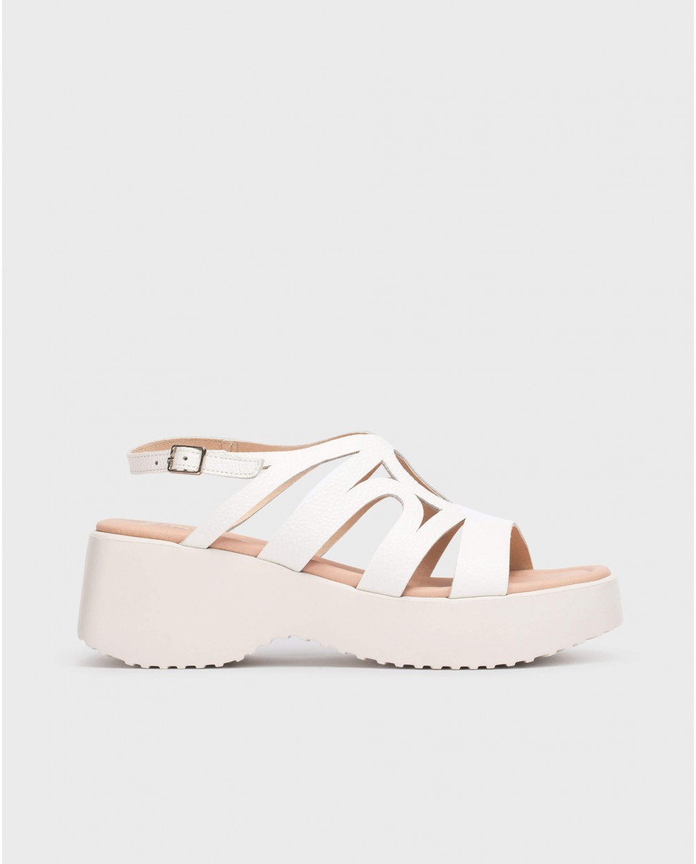 wonders Sandalias Lisa blanco