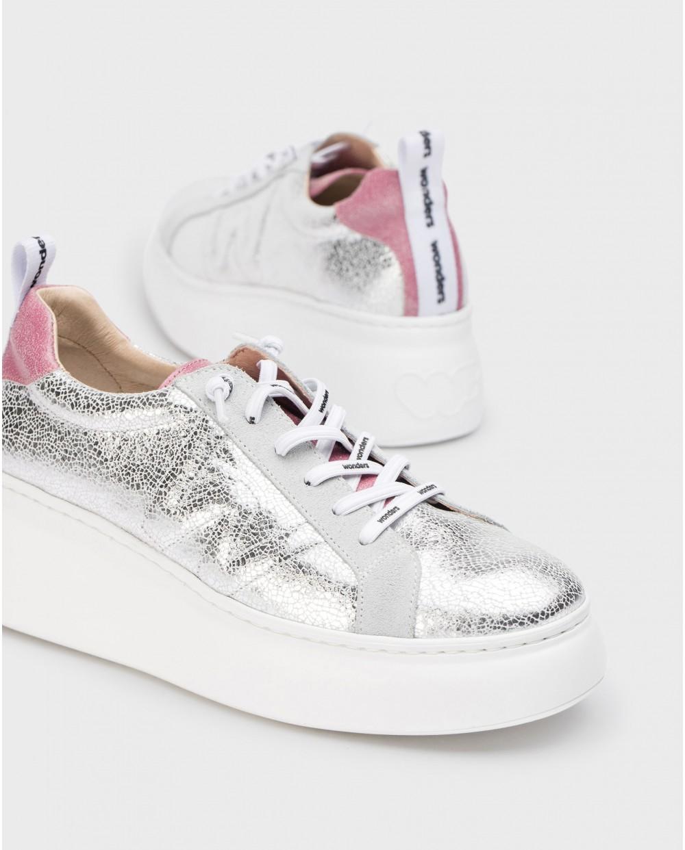 wonders Deportivas DORITA Plata Rebajas de fábrica