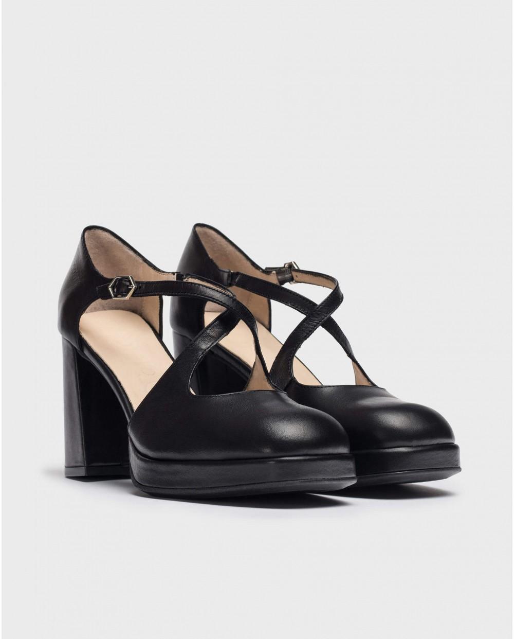 wonders Tacones TAKI Negros Tienda