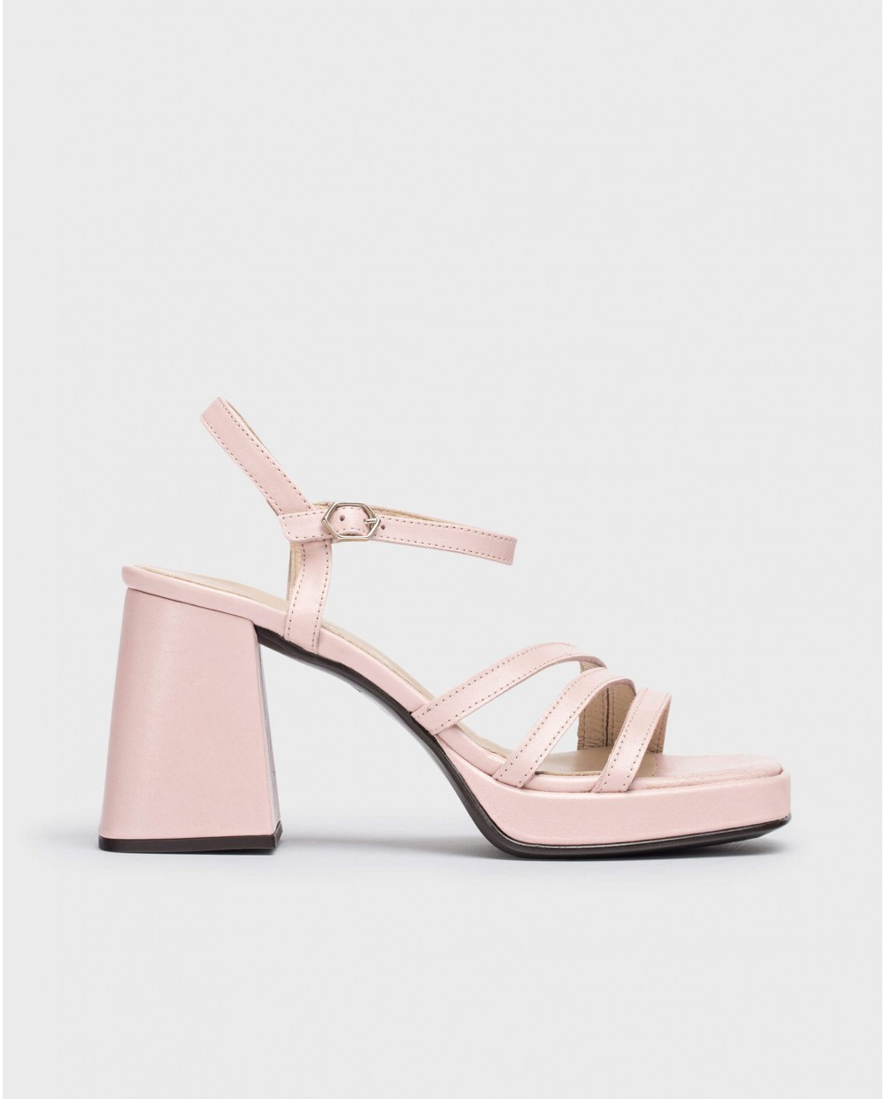 wonders Sandalias LOVE Rosas Mejor oferta