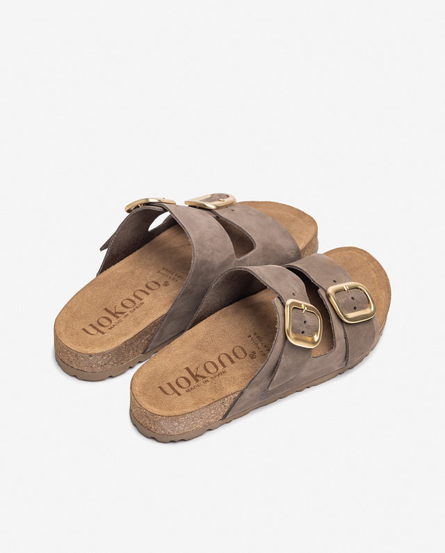 yokono Sandalia plana JERBA-700 marrón Última moda