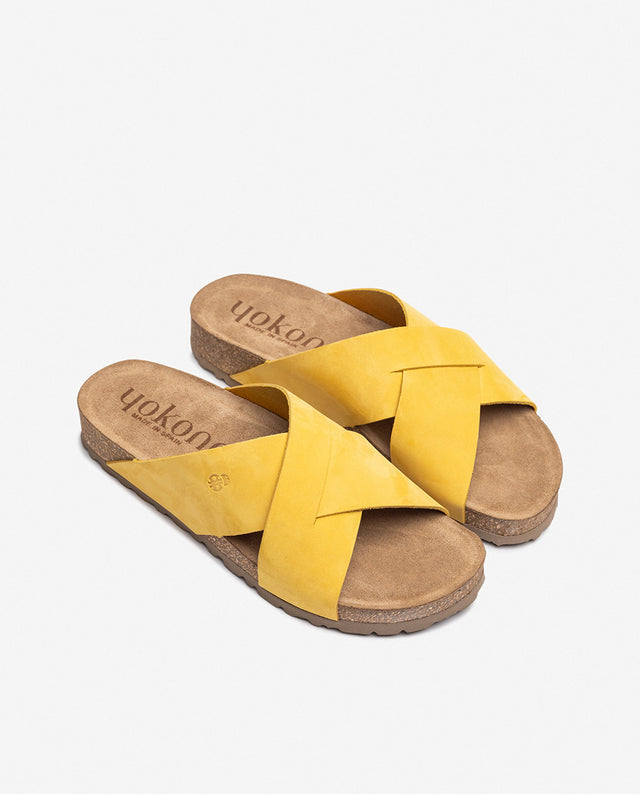 yokono Sandalia plana JERBA-300 amarillo Outlet online