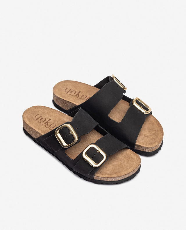 yokono Sandalia plana JERBA-700 negro Venta caliente