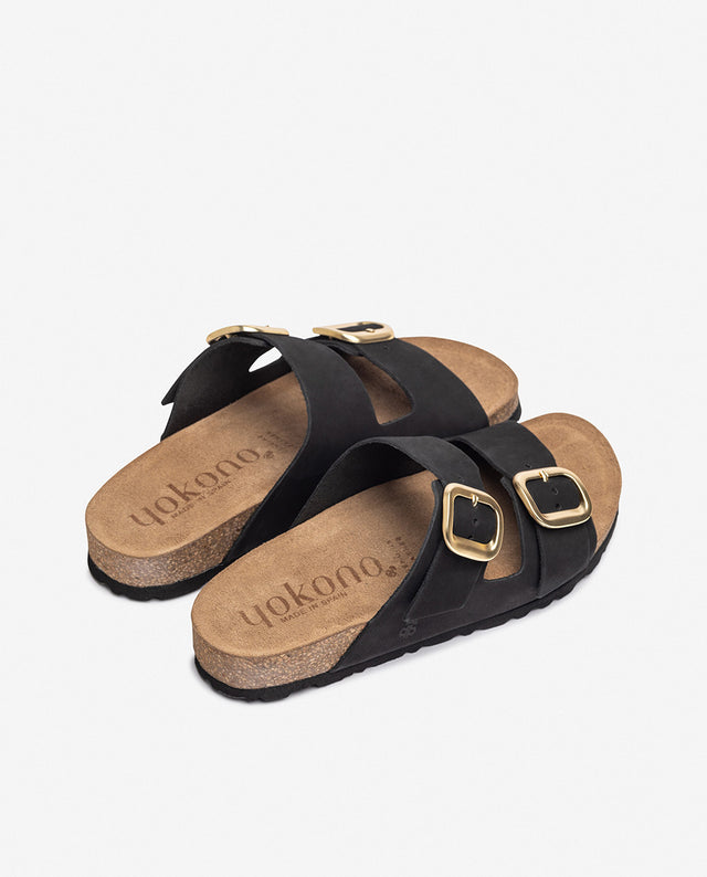 yokono Sandalia plana JERBA-700 negro Venta caliente