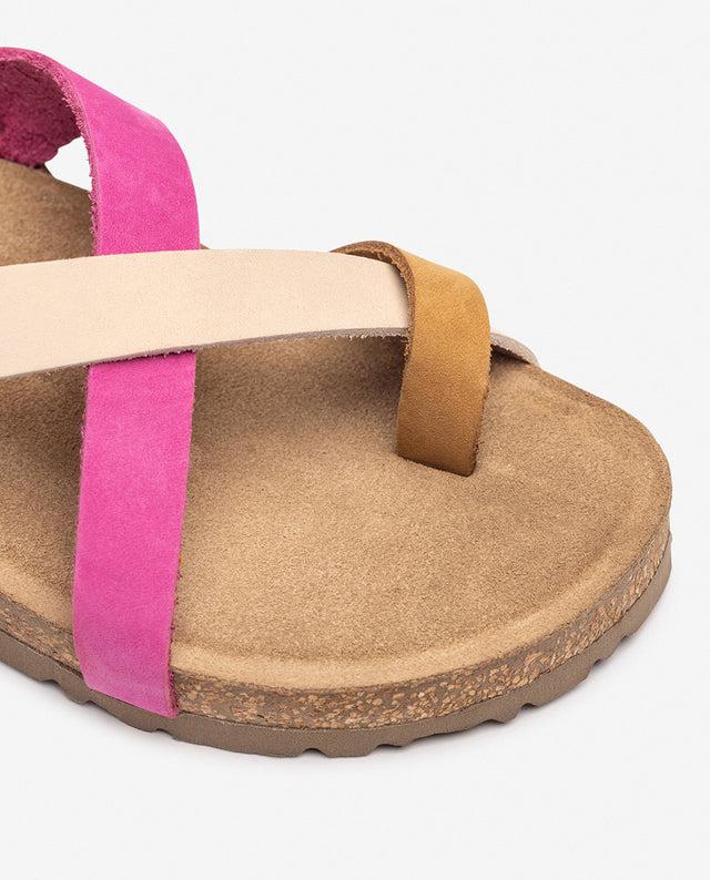 yokono Sandalia plana JERBA-718 rosa Gran oferta