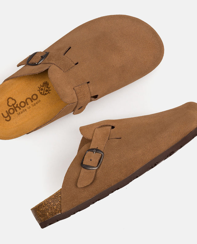 yokono Zapato plano Zueco 599 marrón Grandes descuentos