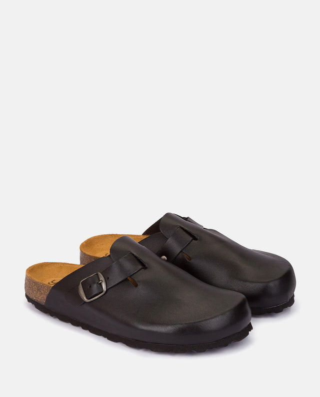 yokono Zapato plano Zueco 599 negro Liquidación