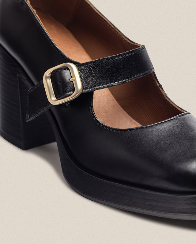 yokono Zapato de tacón KOLIN-010 negro Limitado a 3 días