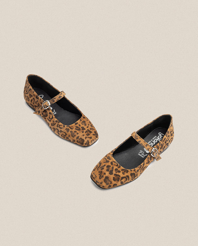 yokono Bailarina LENNA-001 leopardo Oferta exclusiva