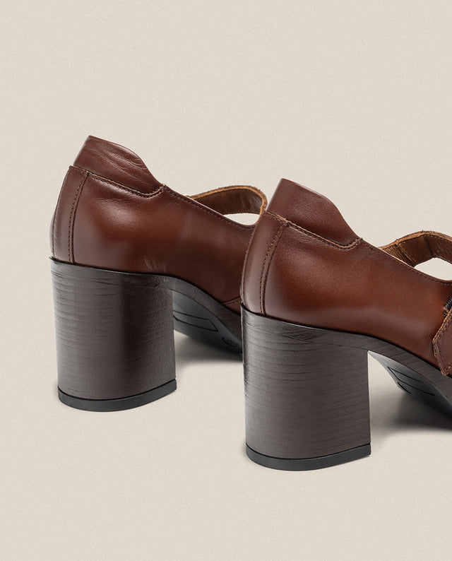 yokono Zapato de tacón KOLIN-010 marrón Ofertas de temporada