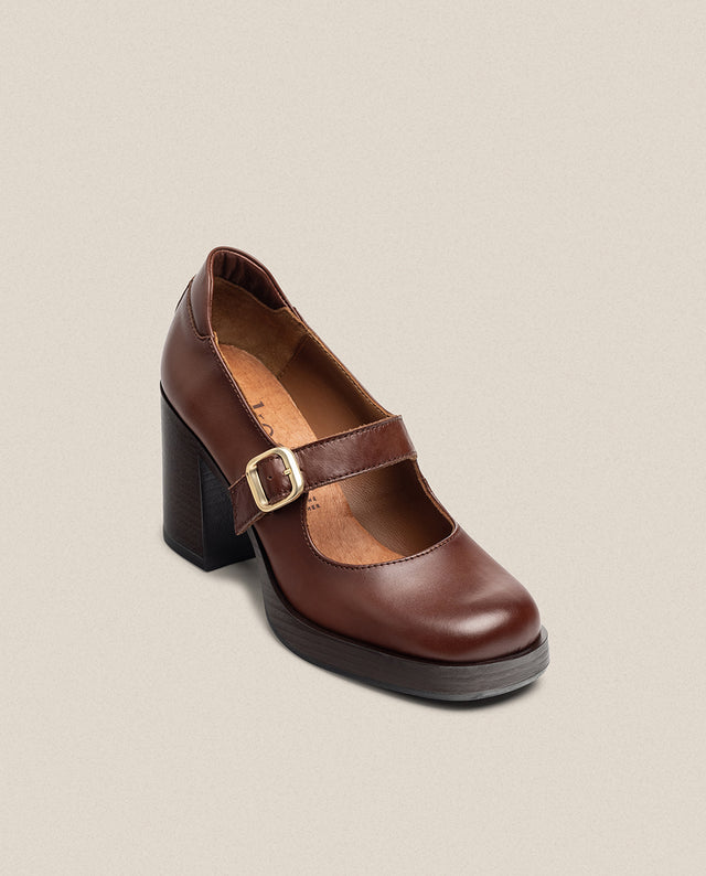 yokono Zapato de tacón KOLIN-010 marrón Ofertas de temporada