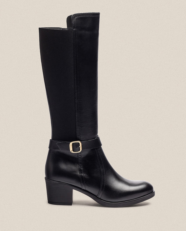 yokono Bota de tacón LILLE-015 negro Ofertas