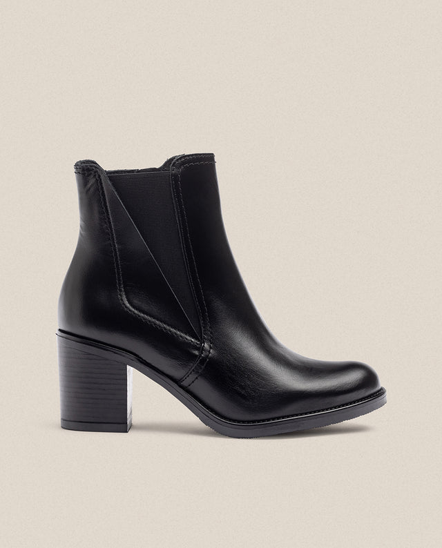 yokono Botín de tacón ORNE-002 negro Última moda