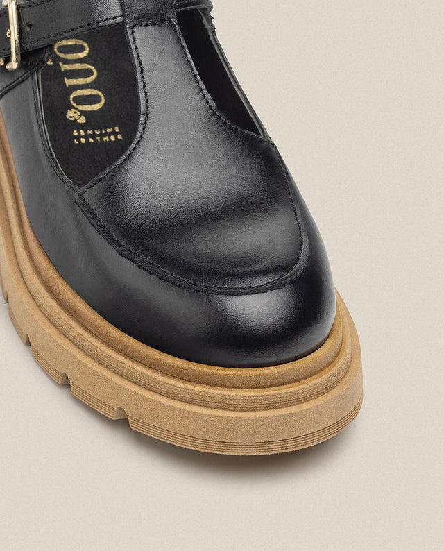 yokono Zapato plano CHAM-003 negro Descuento por venta flash