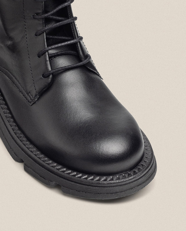 yokono Botín plano ELZE-003 negro Gran oferta