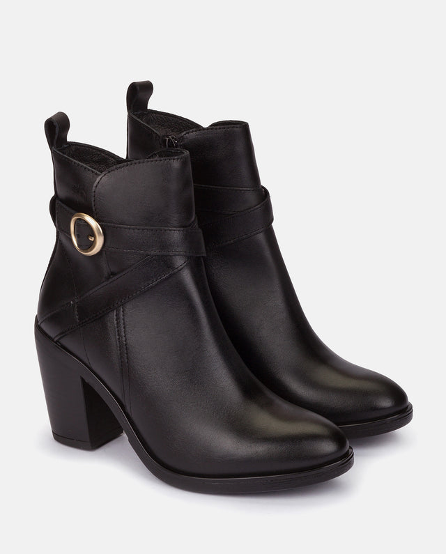 yokono Botín de tacón TOURS-006 NEGRO COMPRAR AHORA