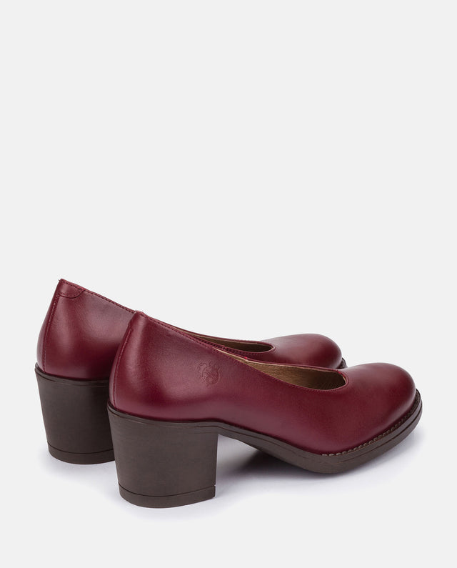yokono Zapato de tacón LILLE-007 BURDEOS Limitado a 3 días