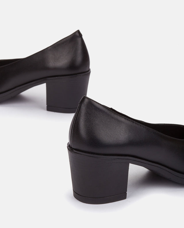 yokono Zapato de tacón LILLE-007 NEGRO Libre de impuestos