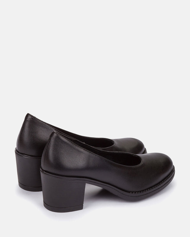 yokono Zapato de tacón LILLE-007 NEGRO Libre de impuestos