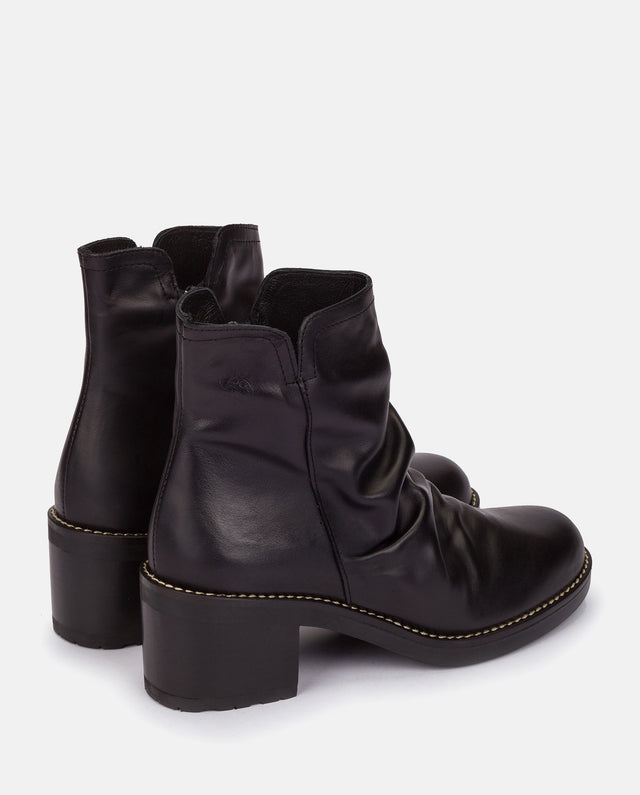 yokono Botín de tacón MESINA-003 NEGRO Oferta exclusiva