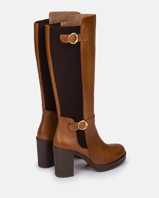 yokono Bota de tacón PILSEN-001 CUERO Outlet online