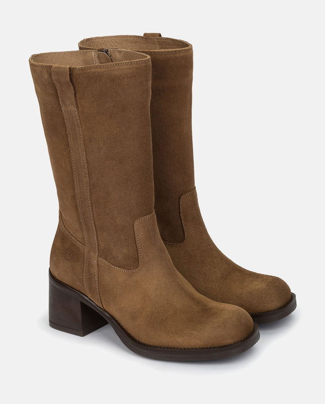yokono Bota de tacón LANDAS-003 MARRON Rebajas