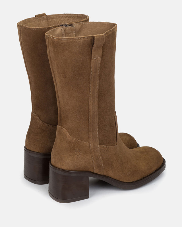 yokono Bota de tacón LANDAS-003 MARRON Rebajas