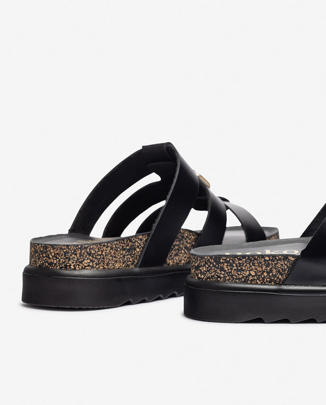 yokono Sandalia de plataforma TUNEZ-256 negro Tienda