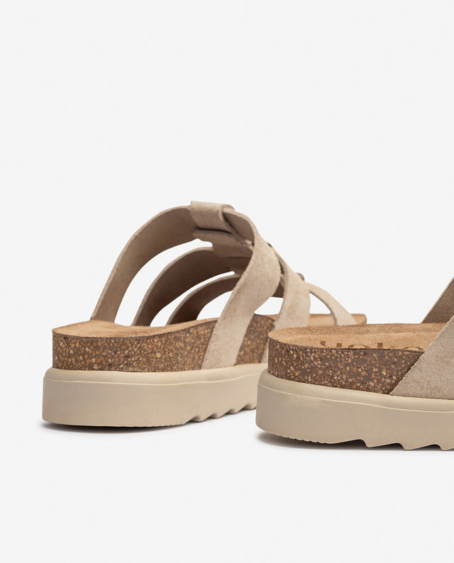 yokono Sandalia de plataforma TUNEZ-256 beige Tienda