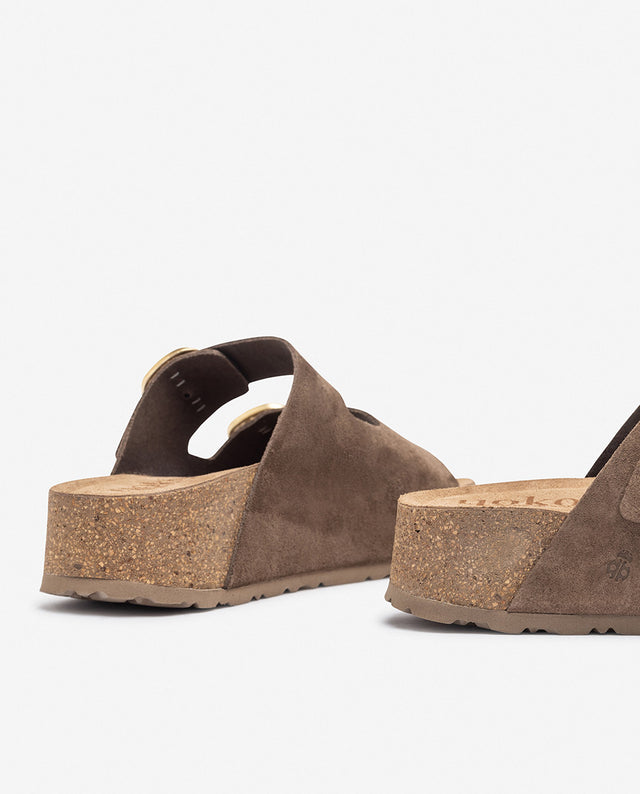 yokono Sandalia de plataforma WIWI-003 marrón Rebajas online