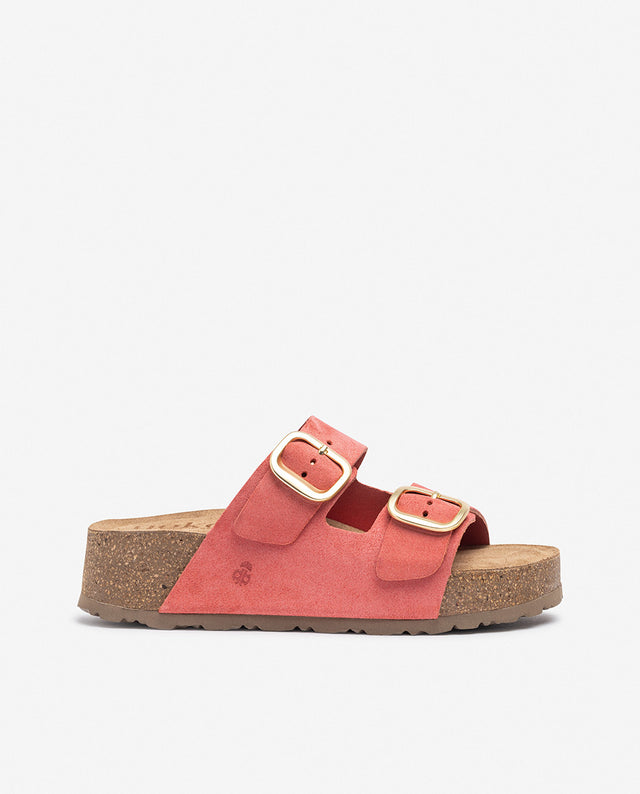 yokono Sandalia de plataforma WIWI-003 coral