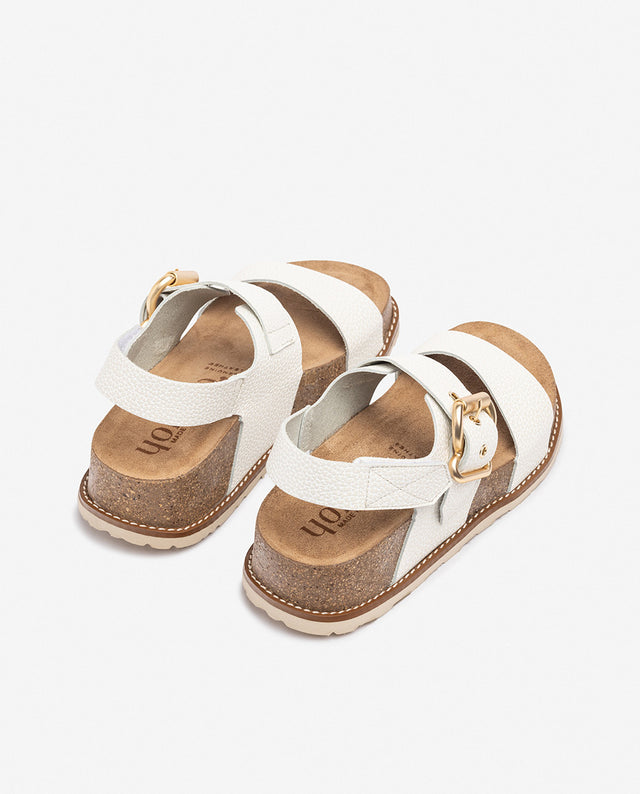 yokono Sandalia de plataforma OCA-254 blanco Oferta exclusiva