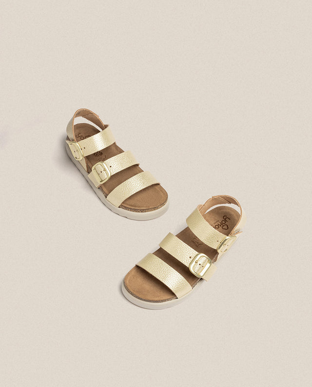 yokono Sandalia de plataforma Tunez 127 dorado Oferta especial