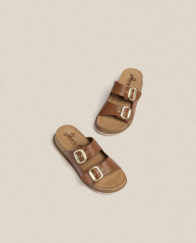 yokono Sandalia de plataforma Oca 013 marrón COMPRAR AHORA