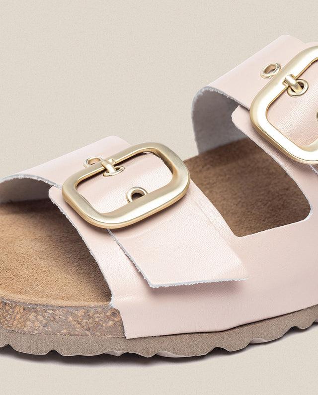 yokono Sandalia plana Jerba 136 beige En oferta