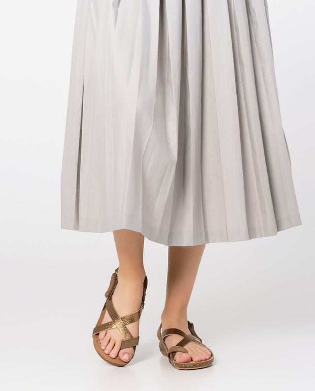 yokono Sandalia plana Ibiza 718 marrón Última moda