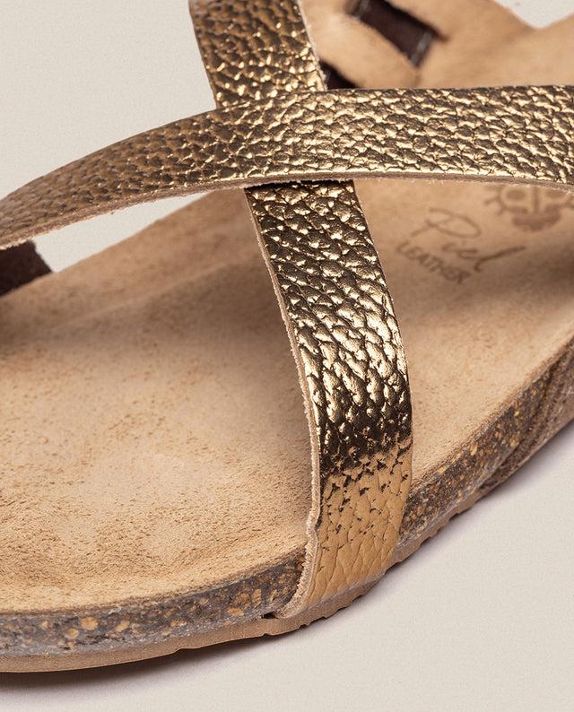 yokono Sandalia plana Ibiza 718 marrón Última moda
